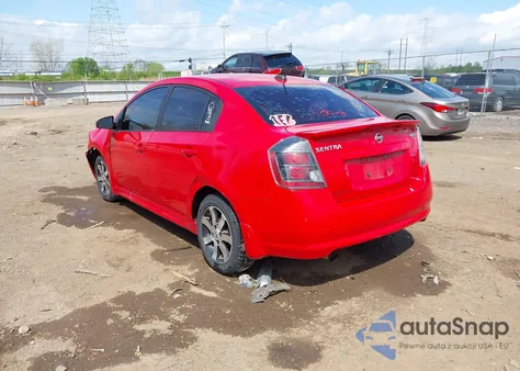2012 Nissan Sentra 2.0 Sr from USA, damaged, VIN 3N1AB6AP9CL649240